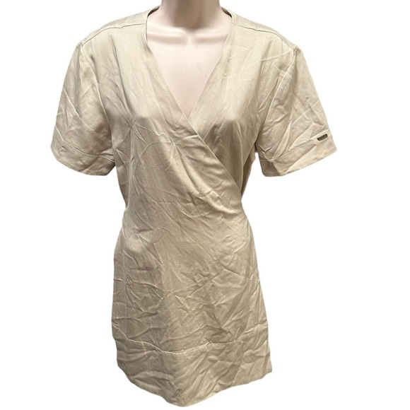 COZY EARTH Coastal Comfort Wrap Tie Tencel Boardwalk Breeze Beige girl Safari - Picture 14 of 15